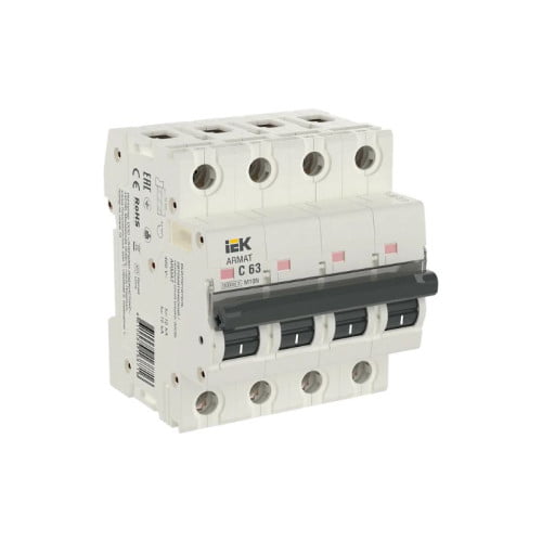 MCB IEK ARMAT M10N 4P 63A 6KA TYPE C