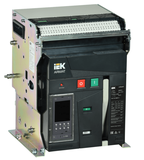 ACB IEK ARMAT AR-A2C TD06 3P 630A 55kA