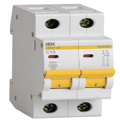 MCB KARAT VA47-29 2P C10 4.5kA