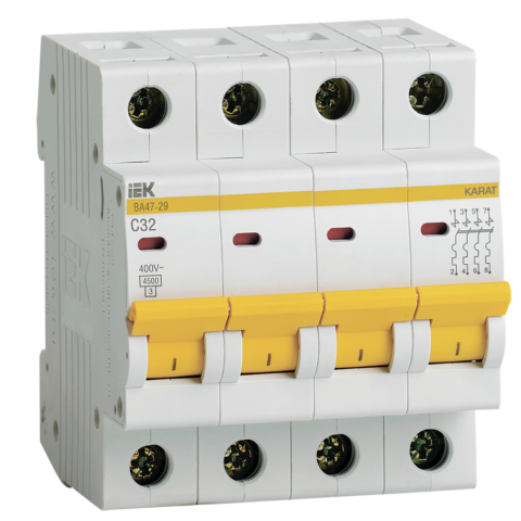 MCB KARAT VA47-29 4P C32 4.5kA