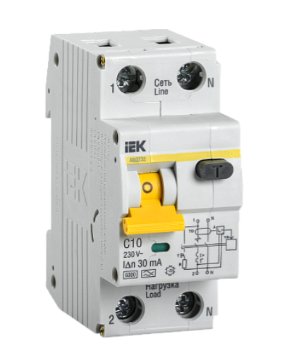 RCBO KARAT MAD22 1P+N 10A 30mA
