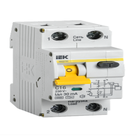 RCBO KARAT MAD22 1P+N 16A 30mA