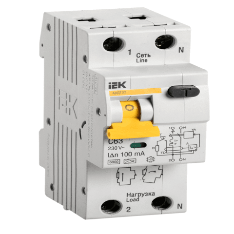 RCBO AVDT 32 C63 100mA IEK