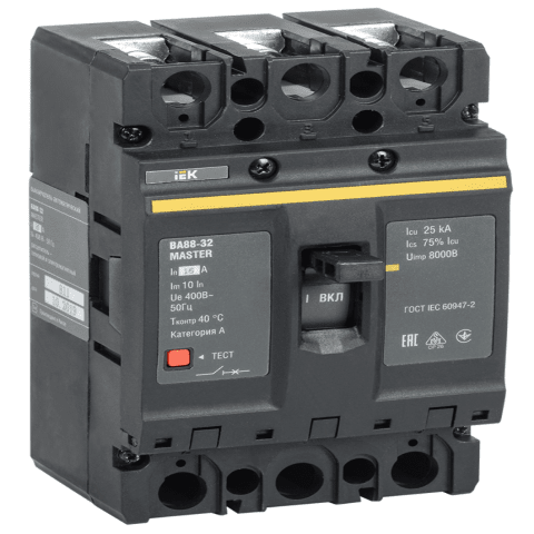 MCCB IEK VA88-32 3P 16A 25kA