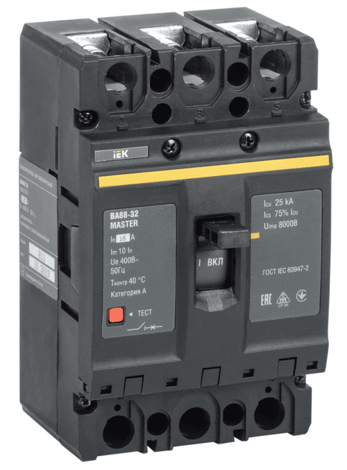 MCCB IEK VA88-32 3P 16A 25kA